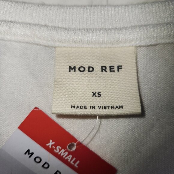 Mod Reef Womens Size XS White Short Sleeve Tee Shirt - Picture 2 of 6